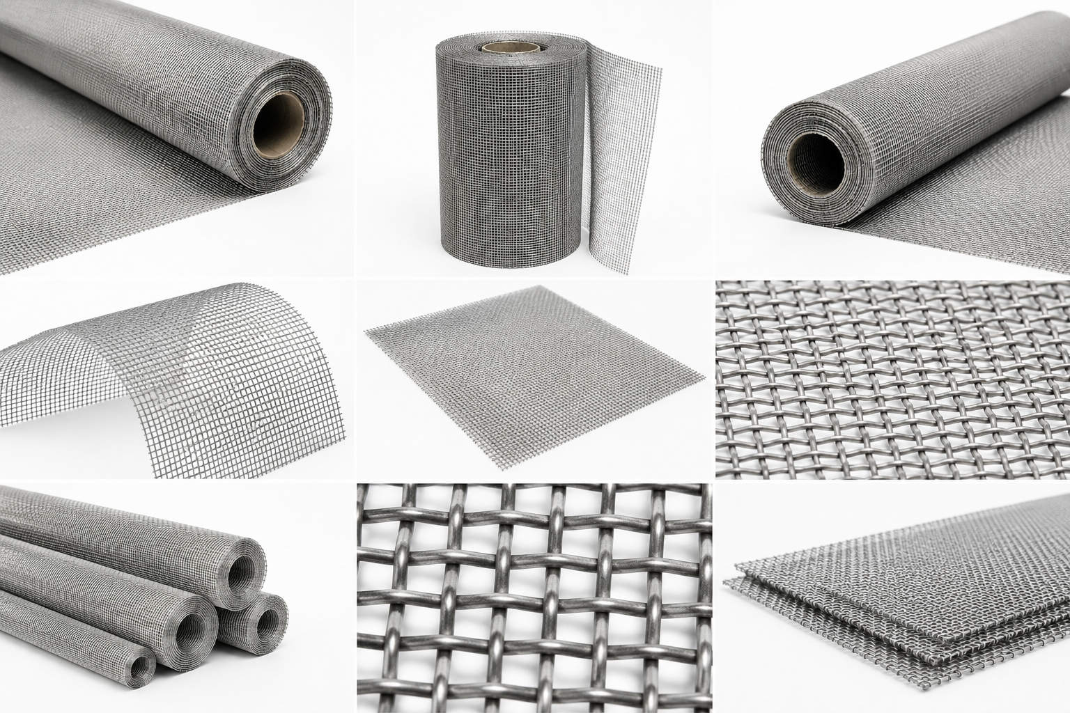 Wire Mesh Stainless Plain Weave